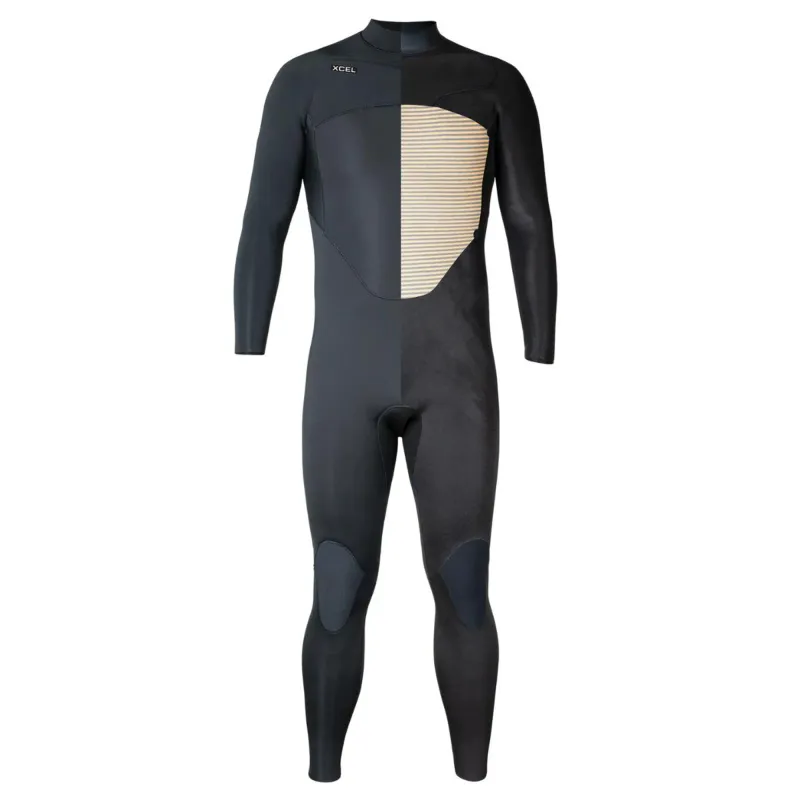 Xcel 4/3 Axis Back Zip Våtdrakt