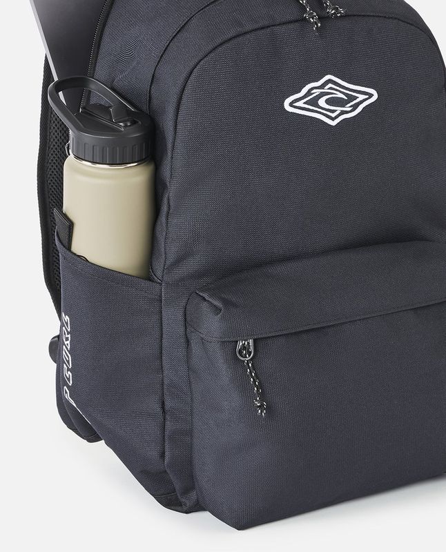 Rip Curl - Crusher 30L Classic Patch Ryggsekk - Washed Black