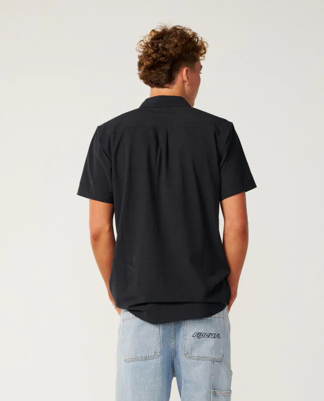 Rip Curl - Classic Surf Tech Short Sleeve Skjorte - Black