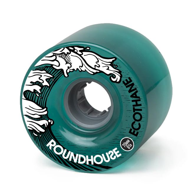 Hovedbilde Carver - Roundhouse Wheels 70mm Eco Mag Aqua - Hjulsett