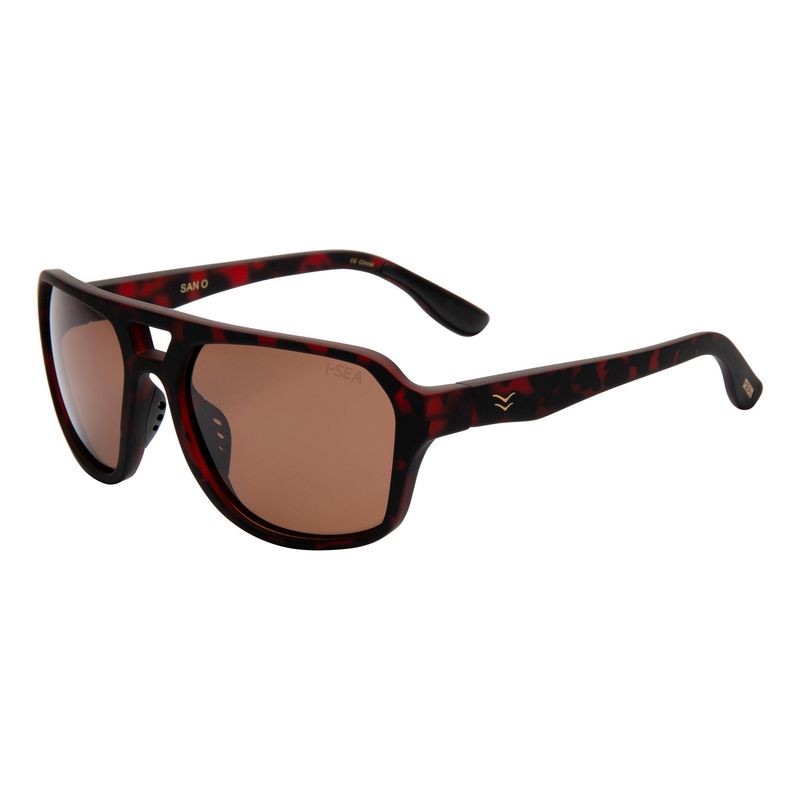 I-SEA San O - Tort/Brown Polarized Solbriller