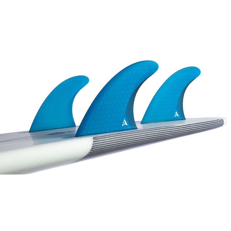 Roam Thruster Fin Set - Performance Medium Two Tab - Blue