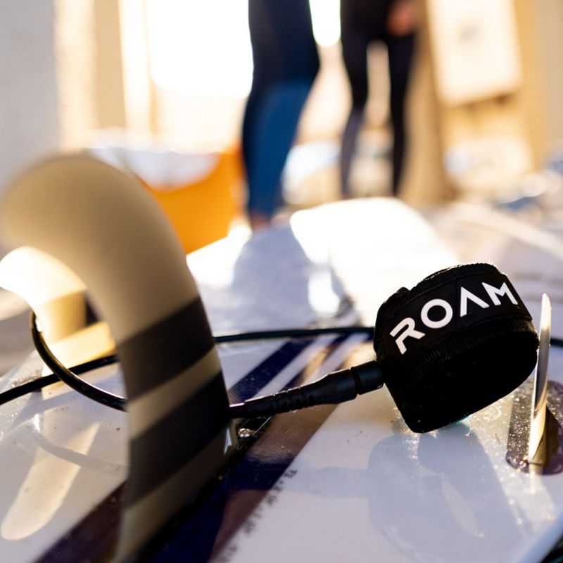 ROAM - 8' ECO Surfboard Leash Recycled - Black