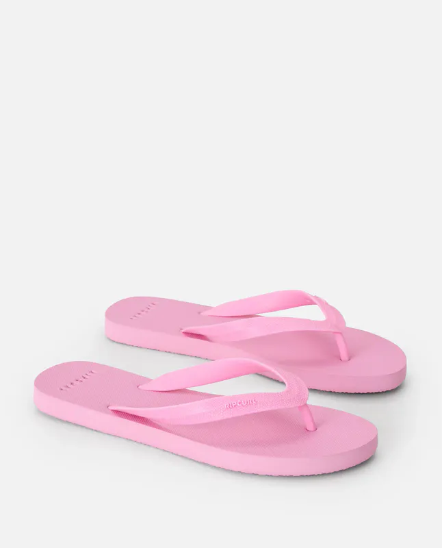 Rip Curl - Essential Bloom Open Toe Thongs - Pink - Flip Flops