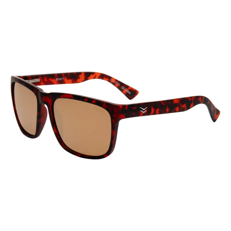I-SEA Wyatt - Tort/Copper Mirror Polarized Solbriller