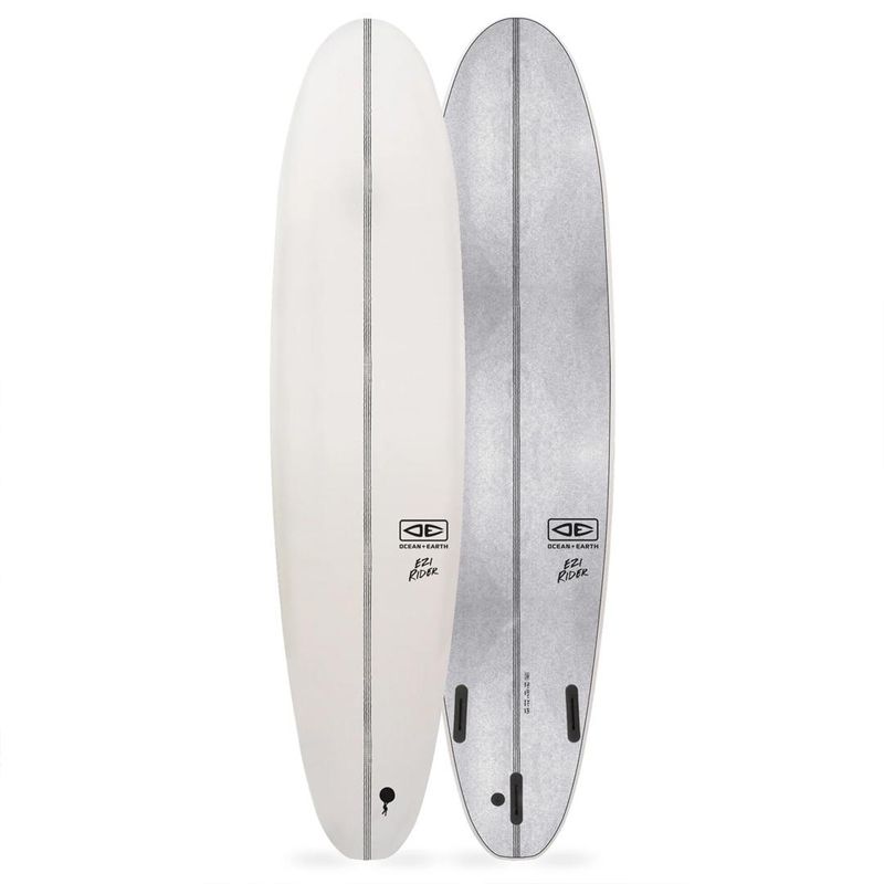 O&E Ezi-Rider 7'6'' - White - Softboard