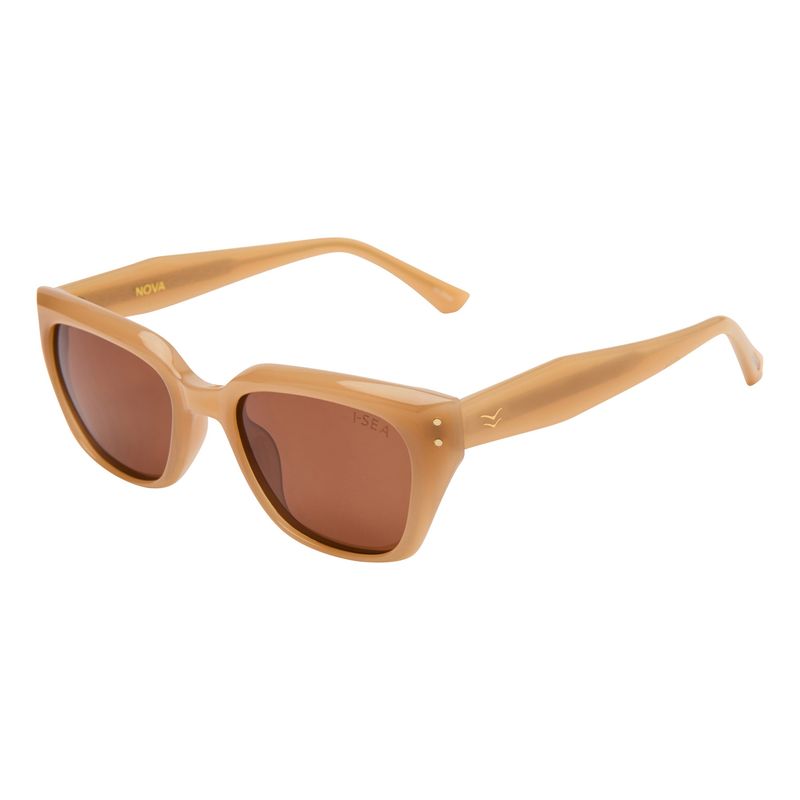 I-SEA Nova - Vanilla/Brown Polarized Solbriller