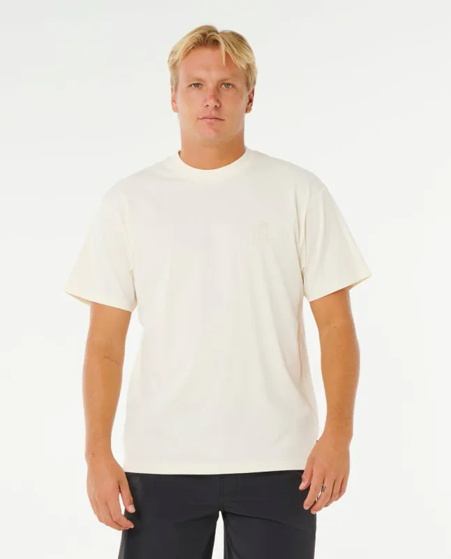 Rip Curl - Search Embroidery T-skjorte - Bone