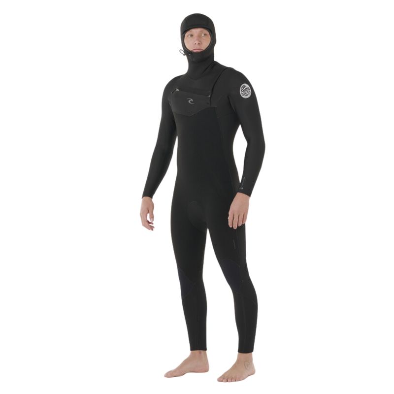 Rip Curl 5/4 Dawn Patrol Chest zip Hooded Våtdrakt