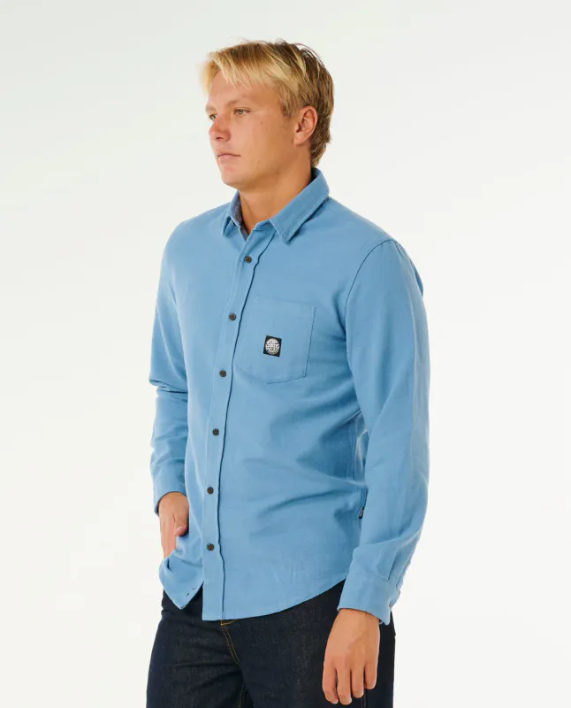 Rip Curl - Premium Surf Long Sleeve Skjorte - Bluefin