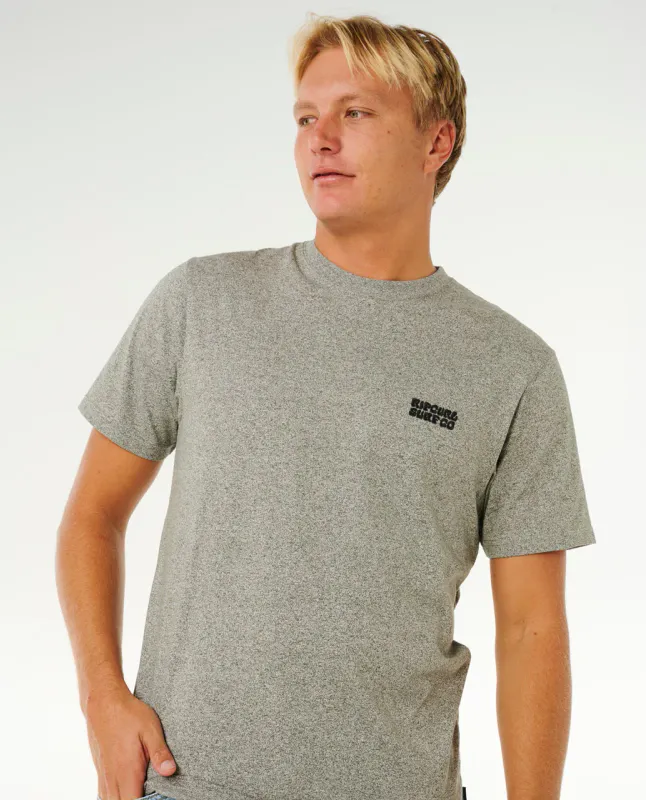 Rip Curl - Easy Embroid Relaxed T-skjorte - Grey Marle