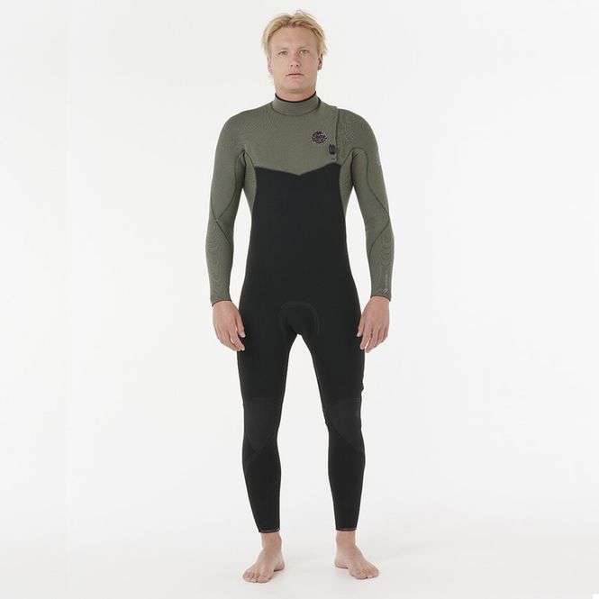 Hovedbilde Rip Curl 4/3 Flashbomb Pro Zip Free Våtdrakt - Deep Cactus