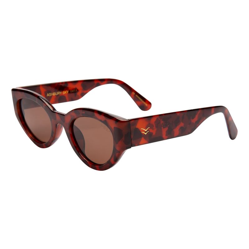 I-SEA Ashbury Sky - Havana Tort/Brown Polarized Solbriller