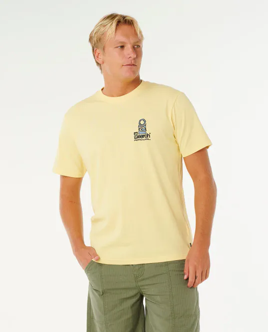Hovedbilde Rip Curl - VaporCool Search Stack T-Skjorte - Sunshie