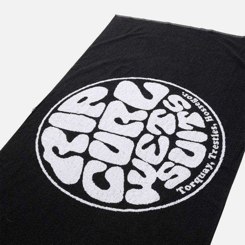 Rip Curl - Logos Beach Towel - Strandhåndkle - Black