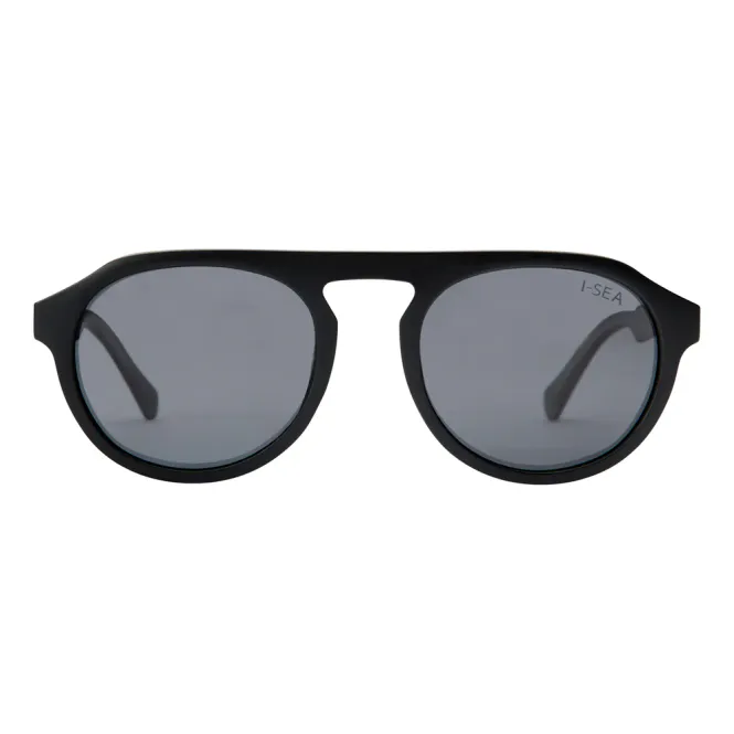 Hovedbilde I-SEA Ivan Florence - Black/Smoke Polarized Solbriller