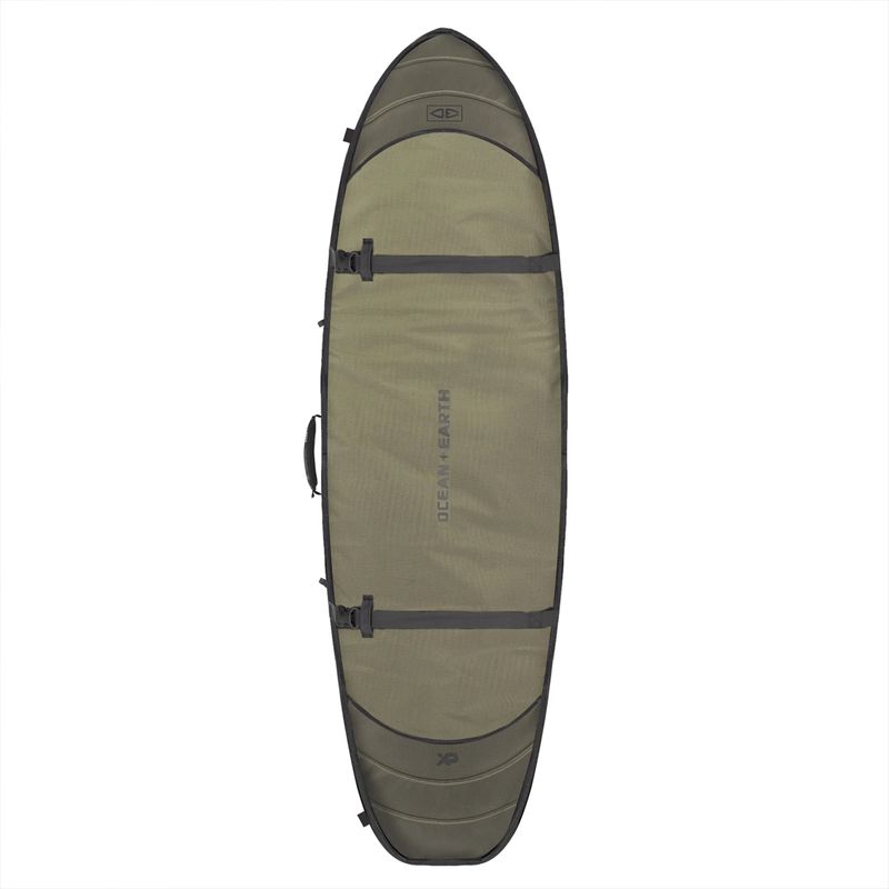 O&E - Hypa 6'8 Fish/Shortboard Reisebag - 2 surfebrett - Khaki