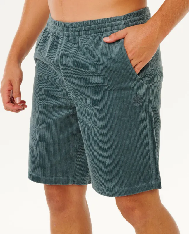 Rip Curl - Premium Surf Cord Volley Shorts - Pine Night