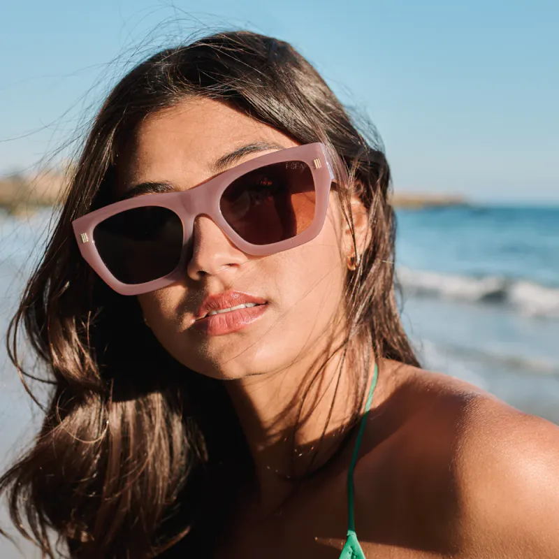 I-SEA Ivy - Dusty Rose/Brown Polarized Solbriller