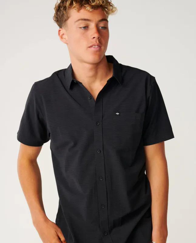 Rip Curl - Classic Surf Tech Short Sleeve Skjorte - Black