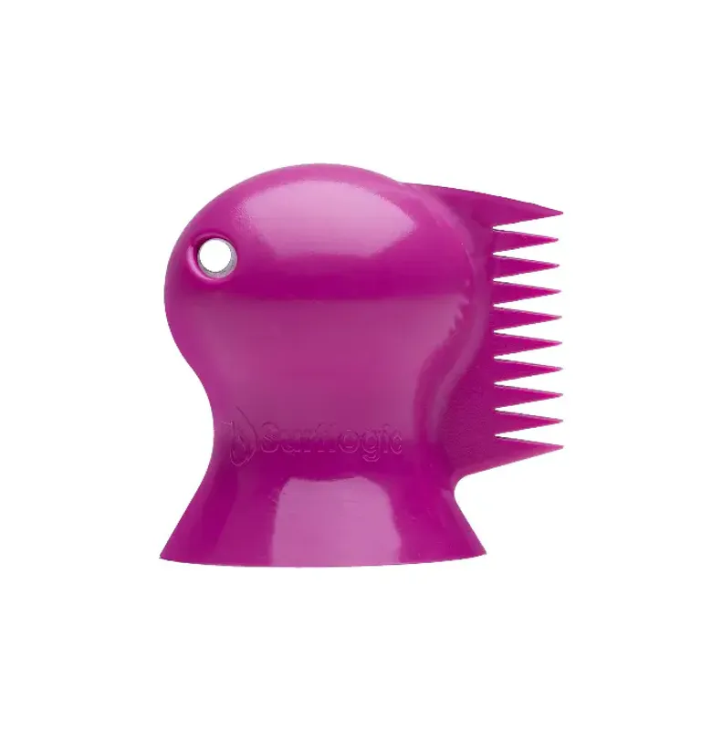 Surflogic Dino Surf Wax Scraper & Comb - Pink