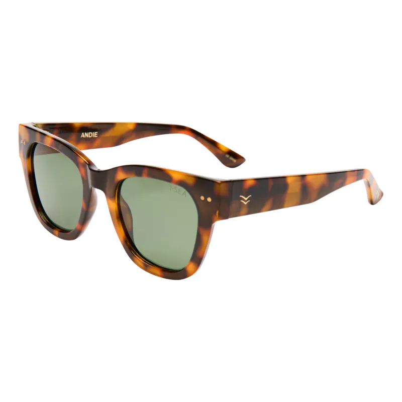I-SEA Andie - Tort/Green Polarized Solbriller