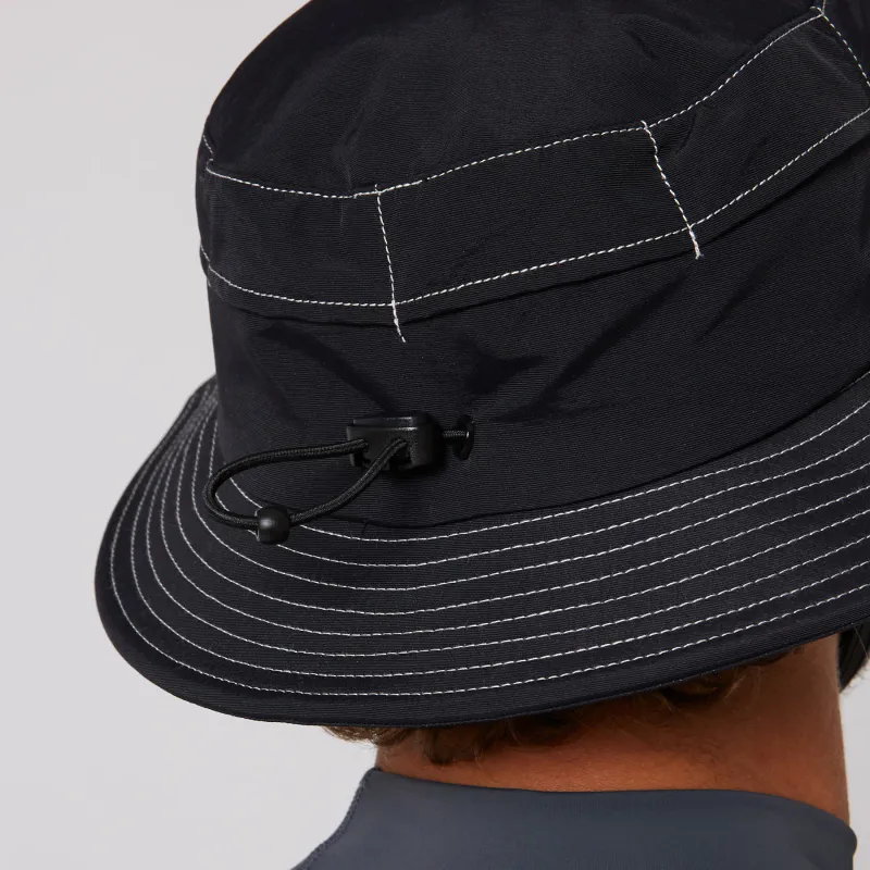 O & E - G-Land Soft Peak Surf Hat - Black