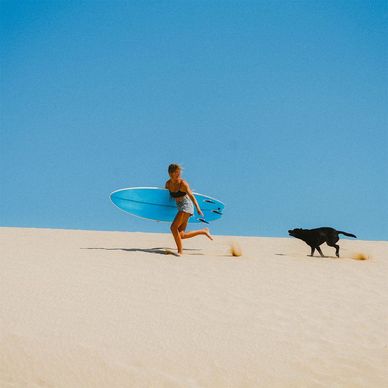 O&E Ezi-Rider 6'0'' - Blue - Softboard