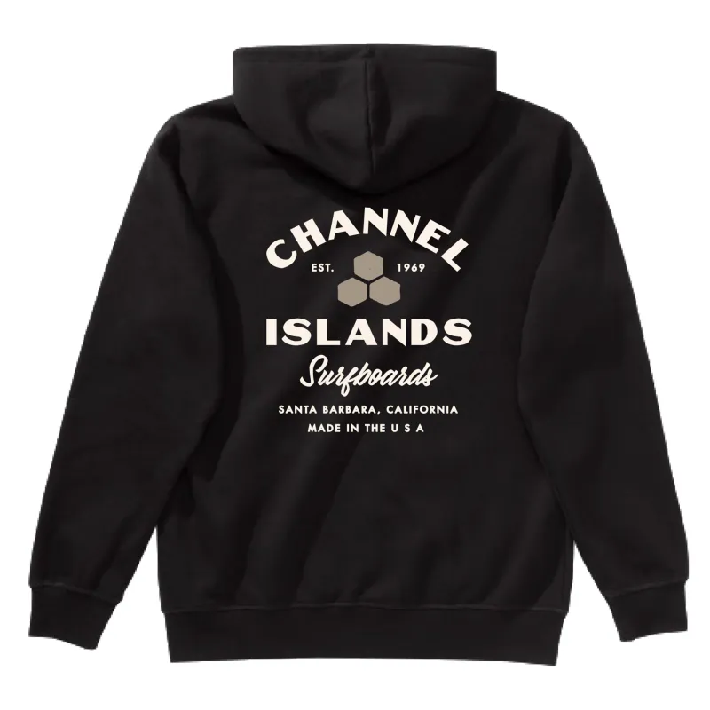 Channel Islands - CI Breeze Zip Hoodie - Hettegenser Black
