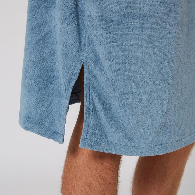 O&E - Surf Essential skifteponcho med hette - Petrol
