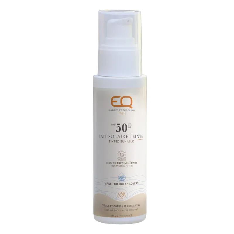 EQ Tinted Sun Milk SPF50 50ml - Solkrem
