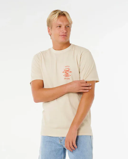Hovedbilde Rip Curl - Search Icon Relaxed T-Skjorte - Vintage White