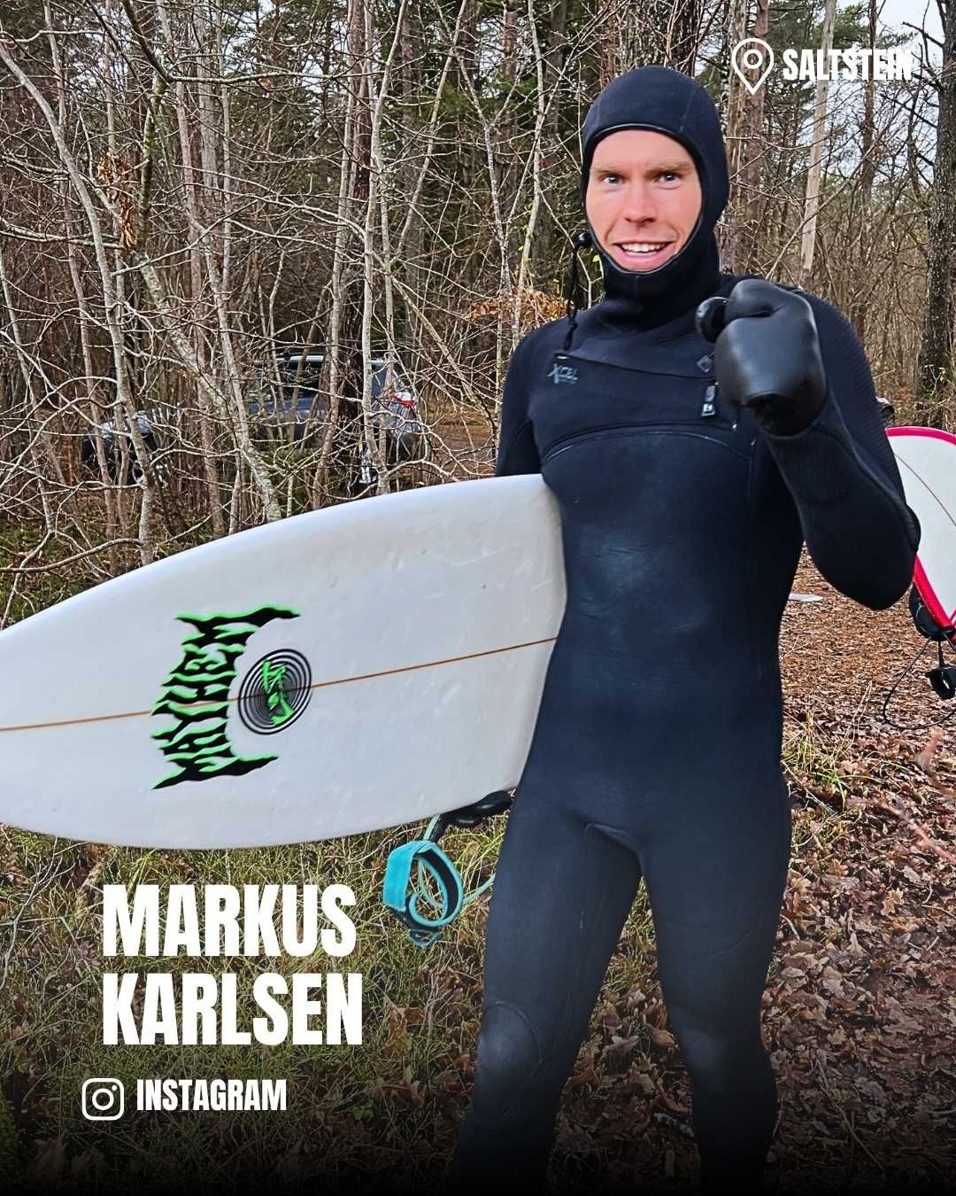 Markus Karlsen,  Surfshop.no teamsurfer, ambassadør, en av norges flinkeste surfere, landslaget, norge norsk surfing