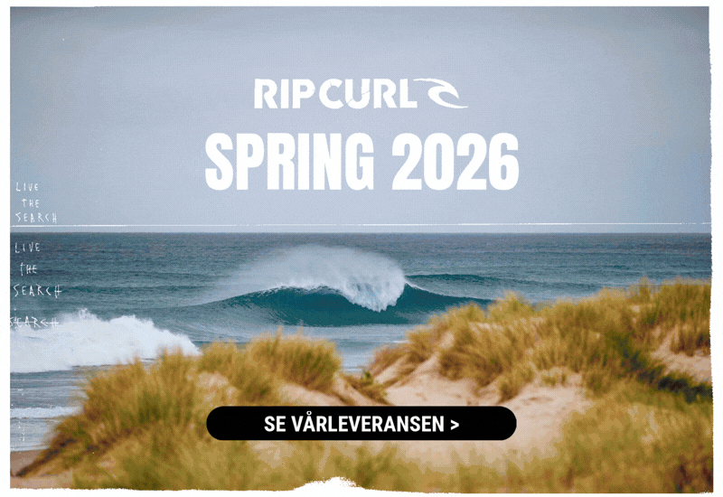 Vårens nyheter fra Rip Curl har ankommet butikken vår. Det bugner over av flotte klær til dame, herre, barn og junior. Se utvalget hos surfshop.no. Lynrask levering i hele Norge!