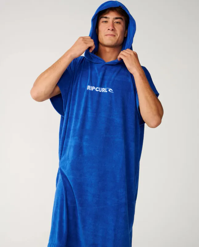 Rip Curl - Brand Skifteponcho - Electric Cobolt