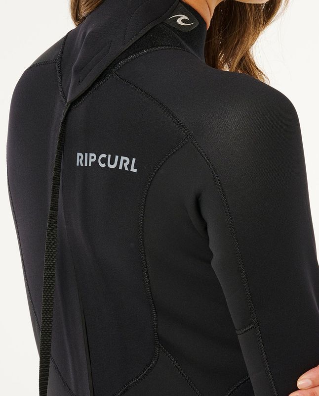 Rip Curl Dame - 3/2 Trad - Back Zip Våtdrakt - Black