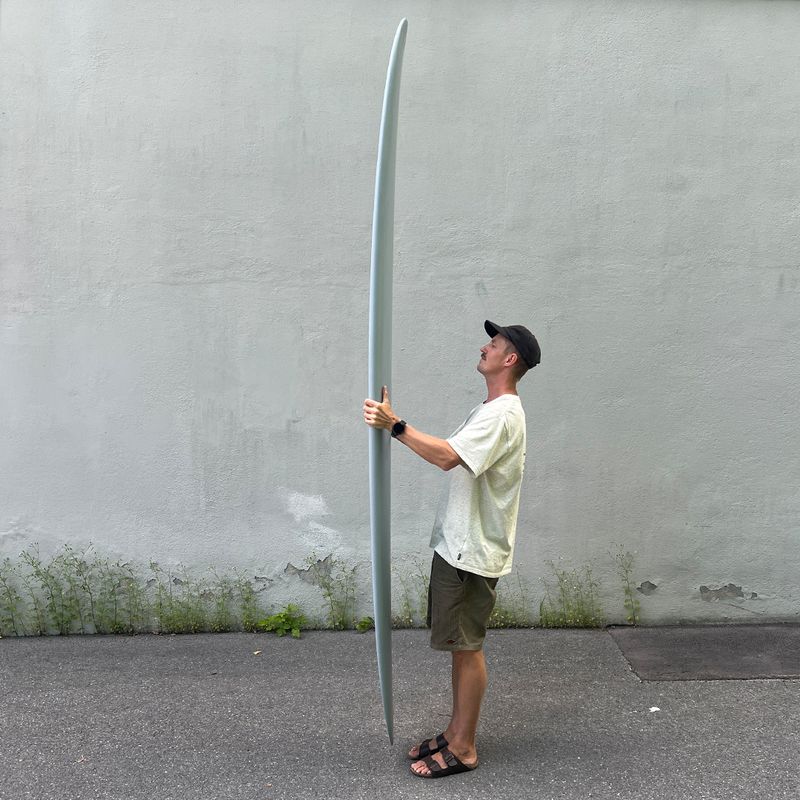Pukas All-Round Longboard 9'6 (72.80L) Surfebrett - Grey