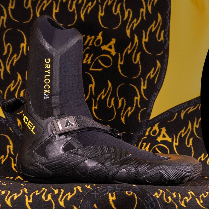 Xcel - 7mm Drylock Round Toe Våtdraktsko