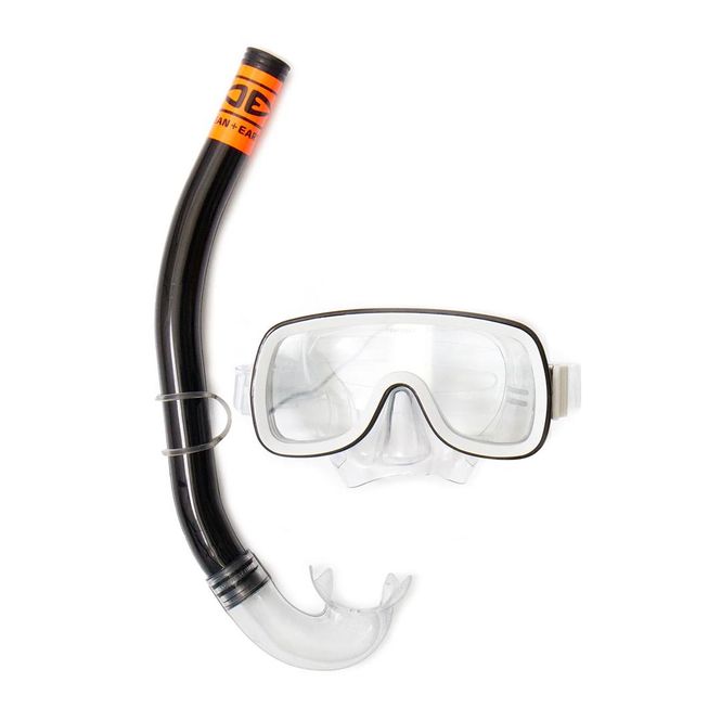 Hovedbilde O&E - Free Dive Maske and Snorkel Black - Dykkermaske/snorkel