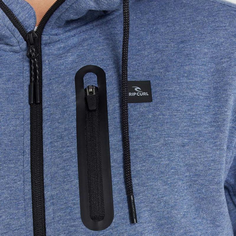 Rip Curl Departed Anti-Series Fleece Jakke - Navy/Grey
