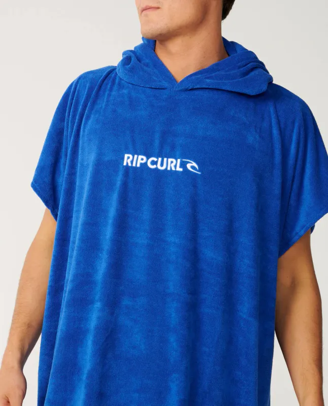 Rip Curl - Brand Skifteponcho - Electric Cobolt