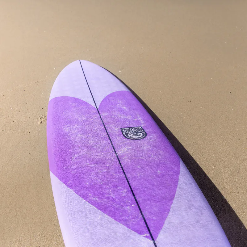 O&E - Sar Bear 8'6 (56 L) - Epoxy Softboard - Pink